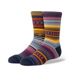 Skarpety dziecięce Crew Curren Kids fioletowo/rainbow - 1 para